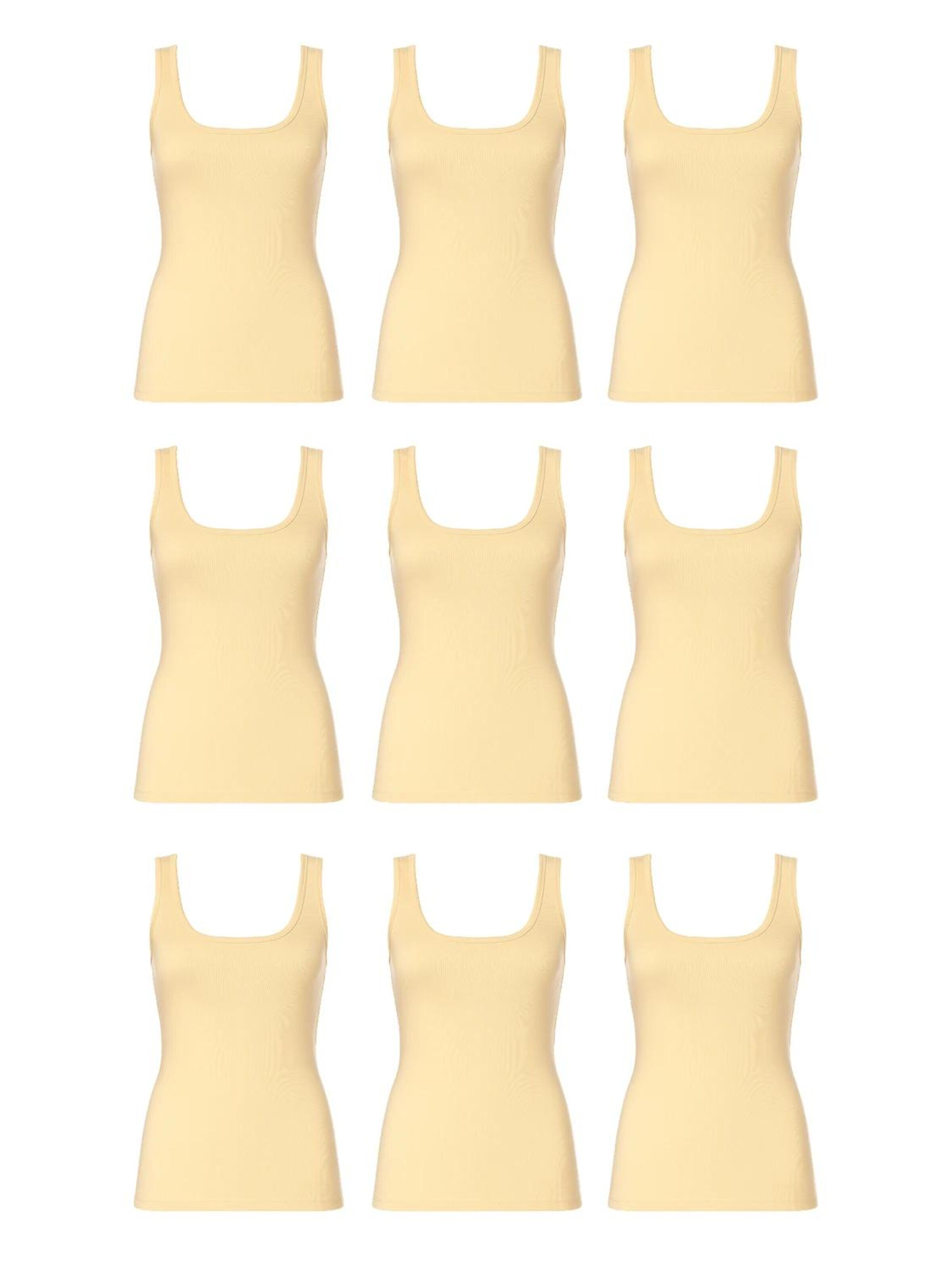 Erdem Top in Beige: front