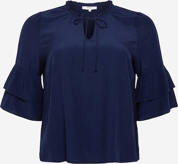 ABOUT YOU Curvy Blouse 'Dilara' in Blue: front