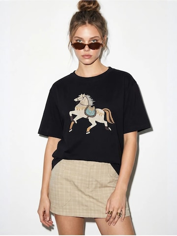 Maglietta 'T-Shirts' di Bianco Lucci in nero