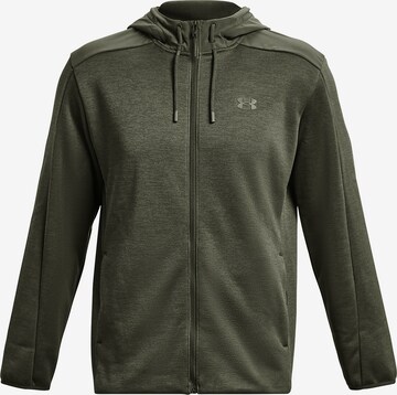 UNDER ARMOUR Sportsweatvest in Groen: voorkant