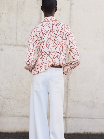 MANGO Blouse in Rood