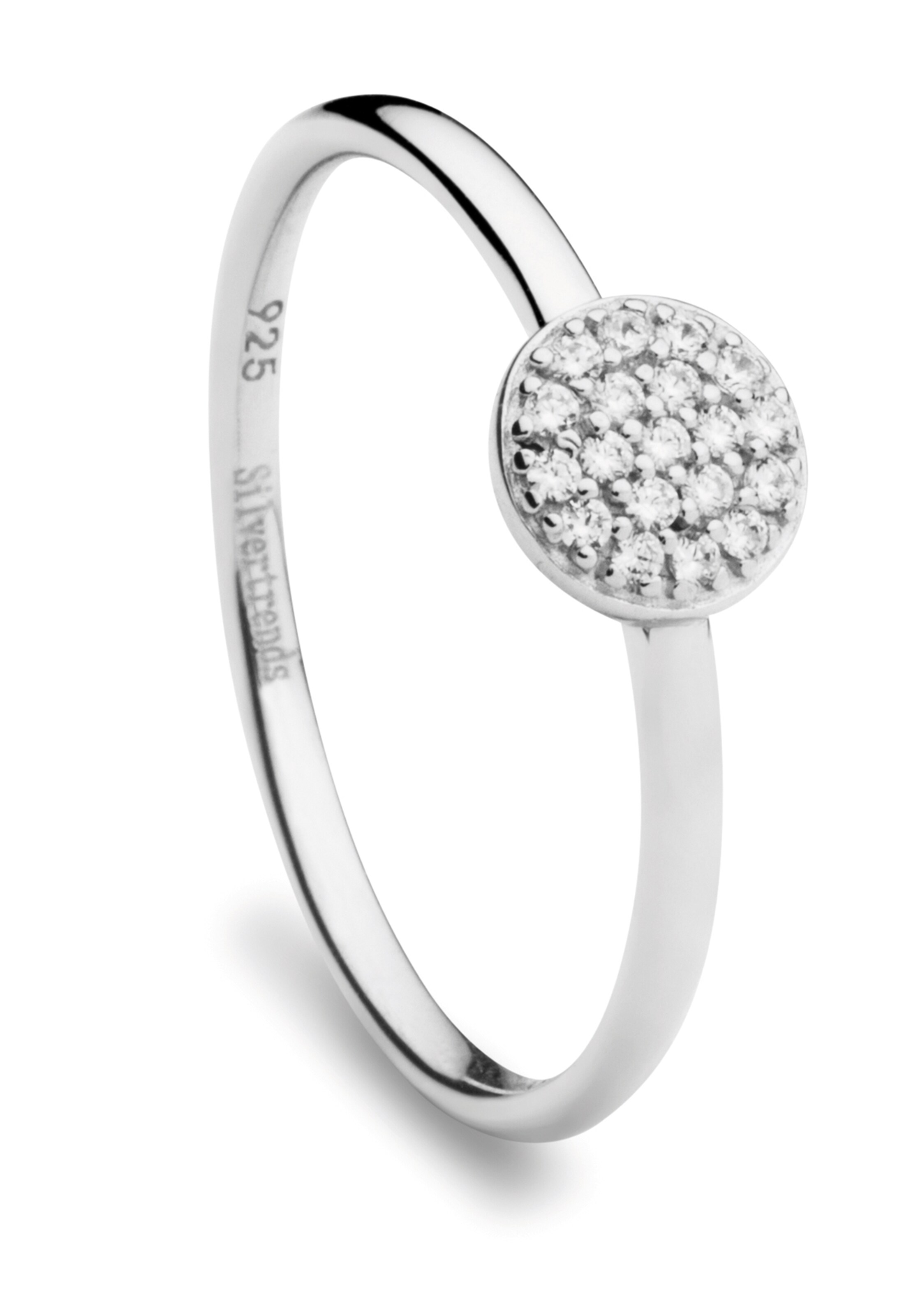 Nana Kay Ring 'Very Petite' in Silver: front