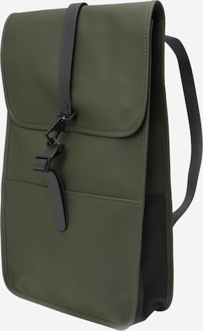 RAINS Backpack in Green: front