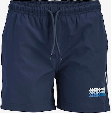 Pantaloncini da bagno 'JPSTMAUI SUNRISE' di Jack & Jones Junior in blu: frontale