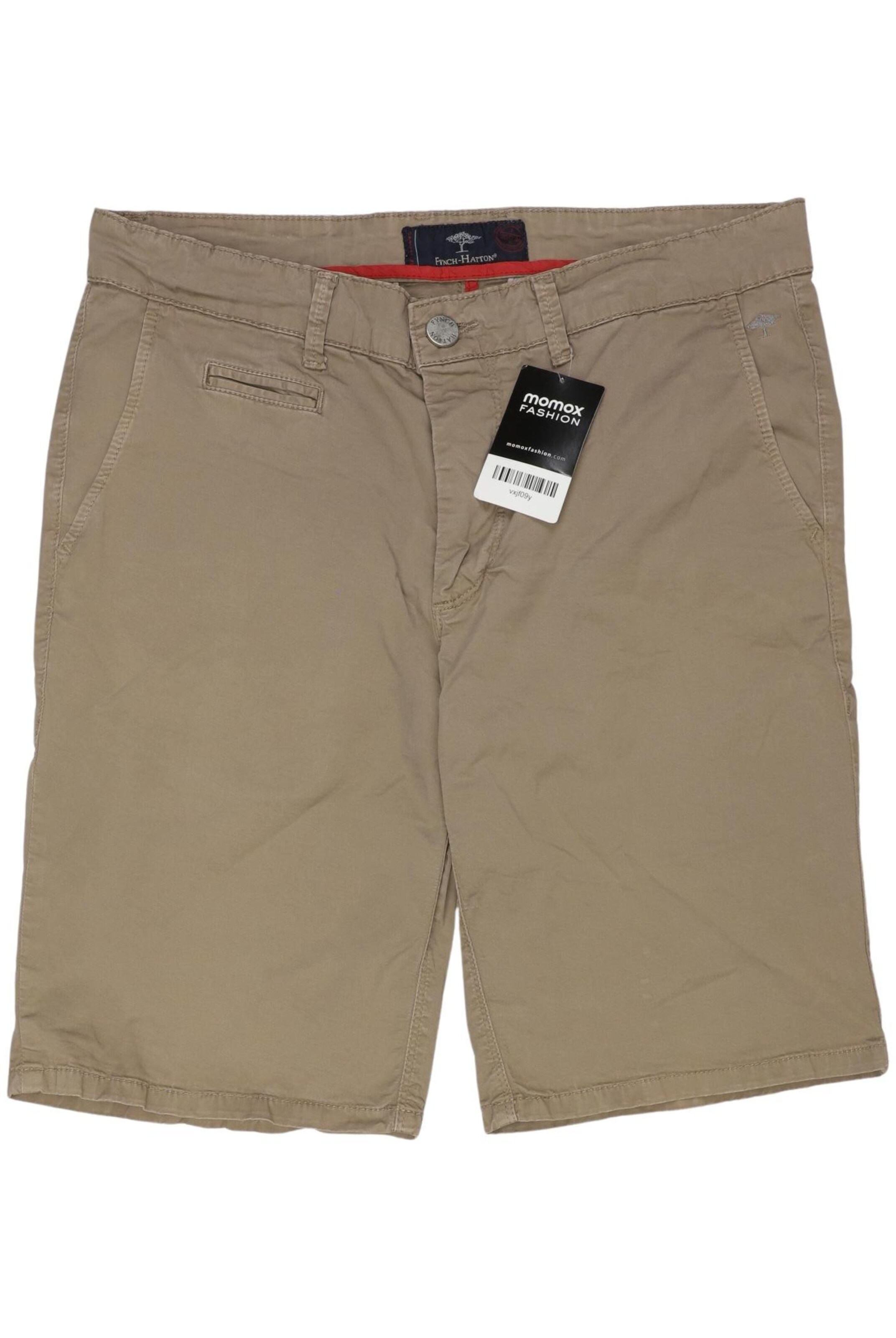 FYNCH-HATTON Shorts in 32 in Beige: front