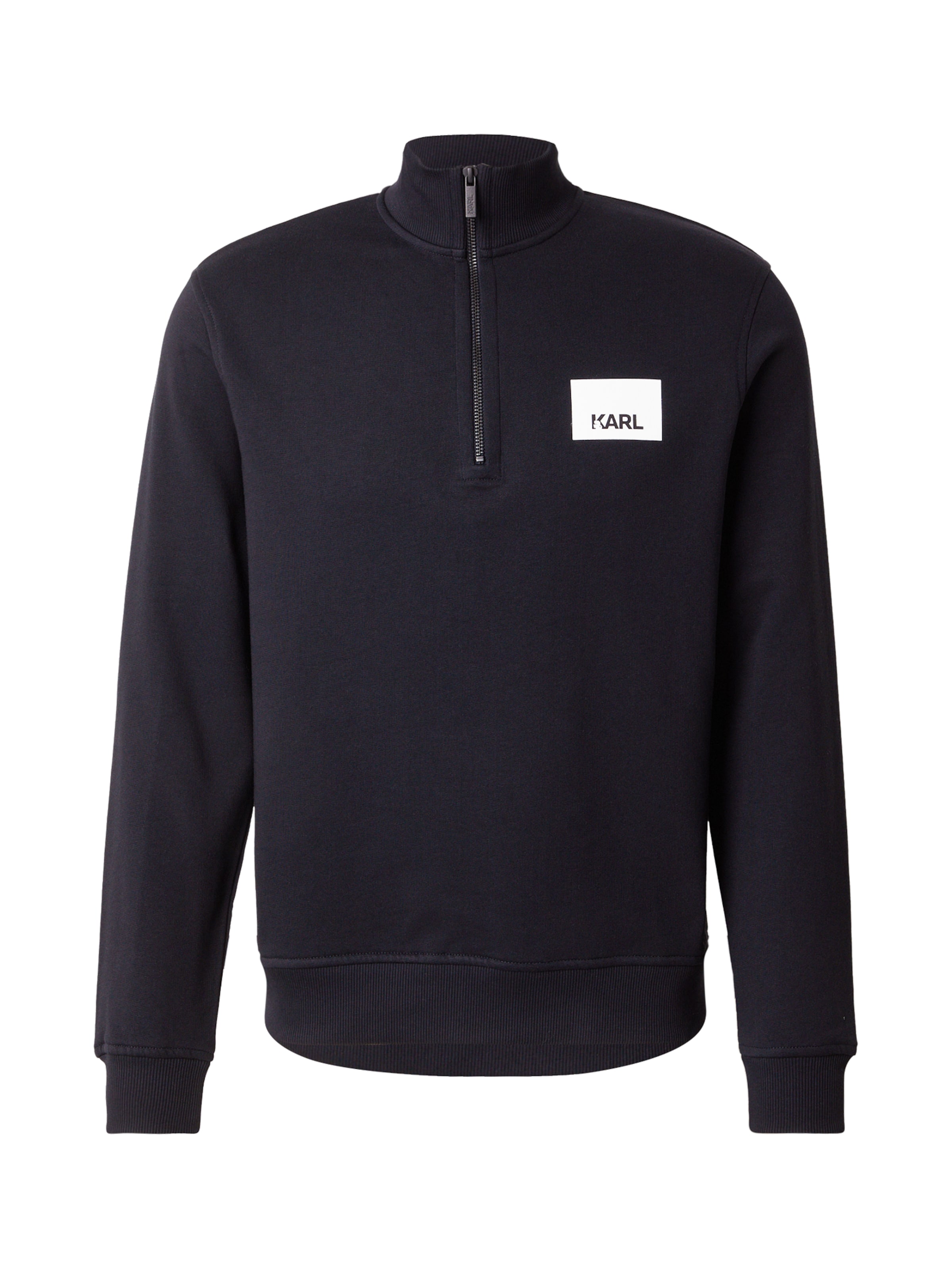 zils Karl Lagerfeld Sportisks džemperis: no priekšpuses