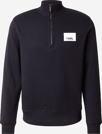 Karl Lagerfeld Collegepaita värissä sininen: etupuoli
