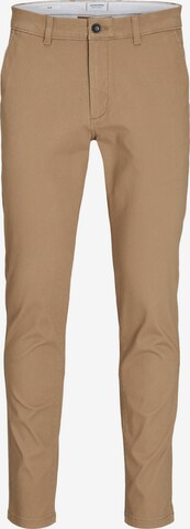 JACK & JONES Chino 'Marco Dave AKM' in Bruin: voorkant