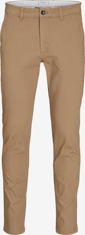 JACK & JONES Chino 'Marco Dave AKM' in Bruin: voorkant