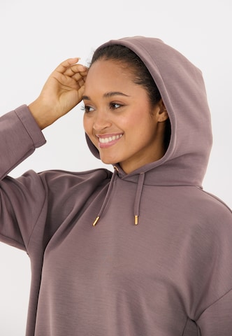 Athlecia Sports sweatshirt 'NAMIER W' in Brown