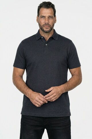 JP1880 Poloshirt in Schwarz: Vorderseite