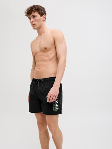 JACK & JONES Plavecké šortky 'JPSTMaui' – černá