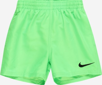 Nike Swim - Calções de banho em verde: frente