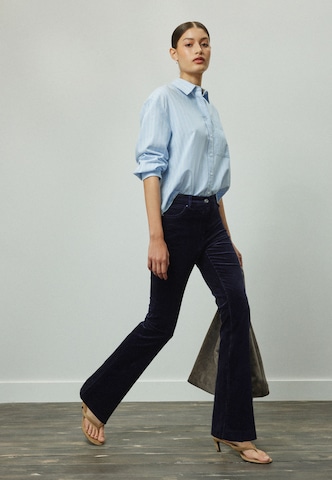 Bootcut Pantalon Next en bleu
