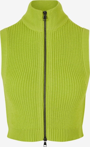 Gilet Urban Classics en vert : devant