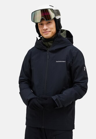 PEAK PERFORMANCE Skijacke in Schwarz: Vorderseite