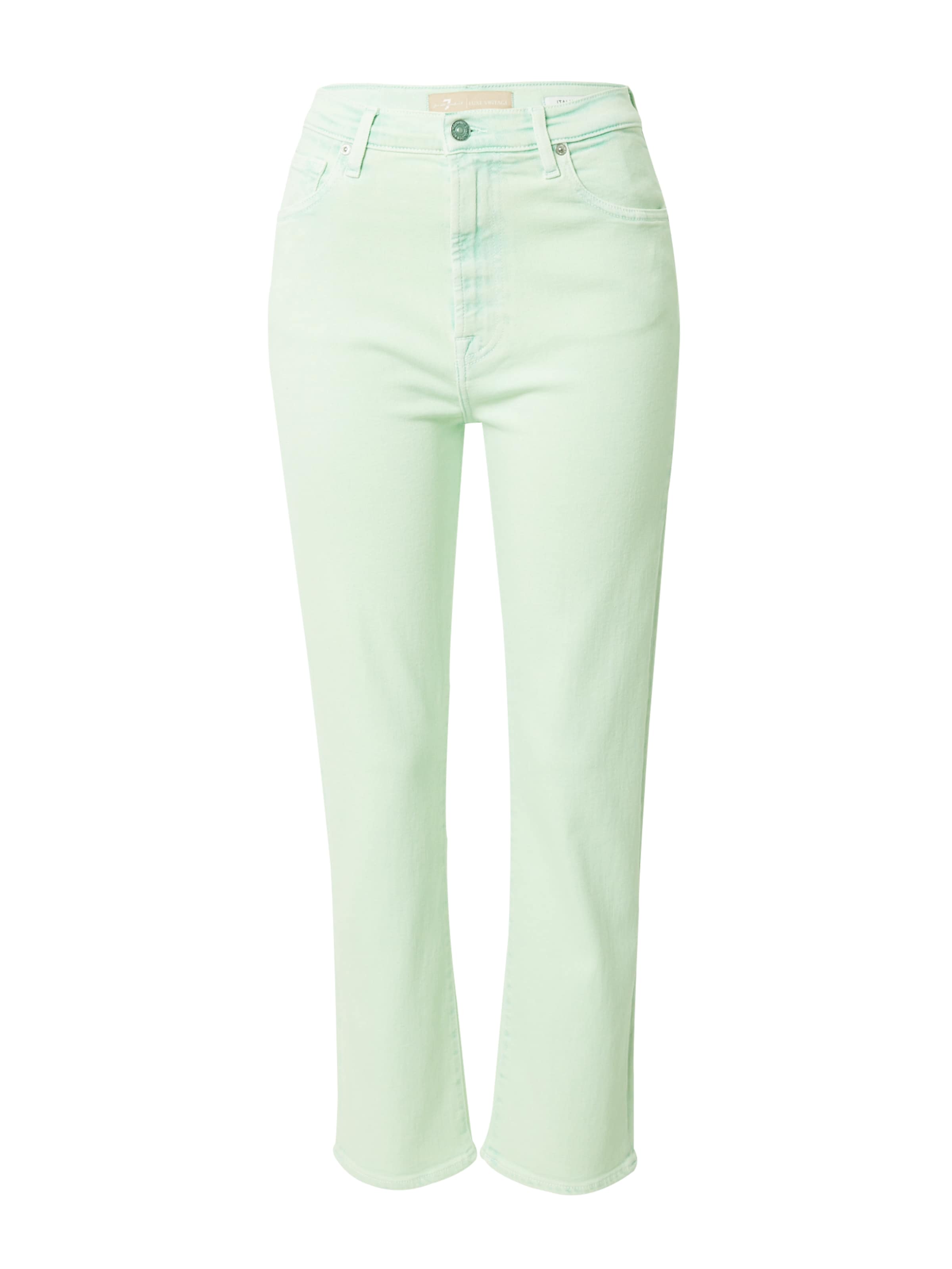 Slimfit Jeans di 7 for all mankind in verde: frontale