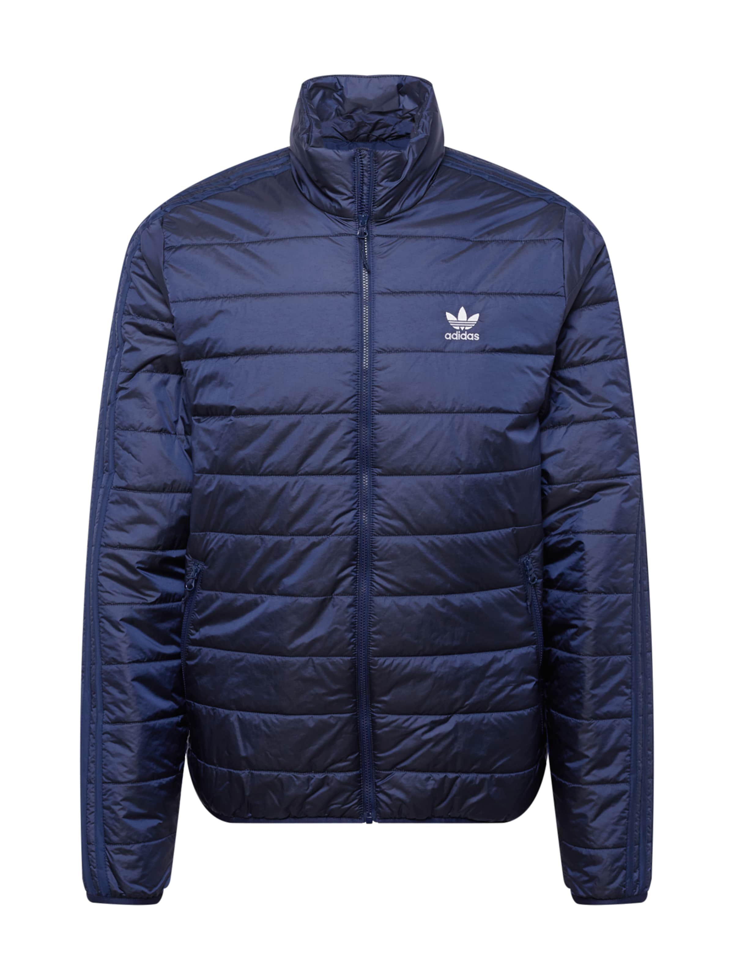ADIDAS ORIGINALS Jacke in dunkelblau / weiß, Produktansicht