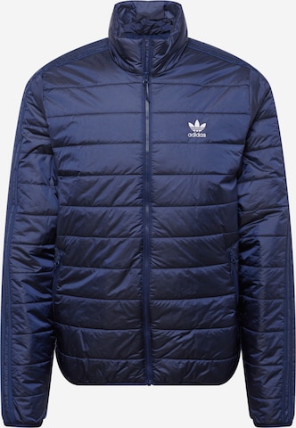 ADIDAS ORIGINALS Between-Season Jacket 'Padded Stand Collar ' in Blue: front