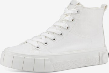 TAMARIS Sneakers hoog in Wit: voorkant