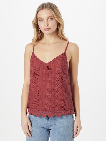 ABOUT YOU Top 'Tela' in Red: front