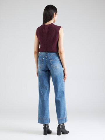 Wide leg Jeans 'ANNELIESE' di VILA ROUGE EDIT in blu