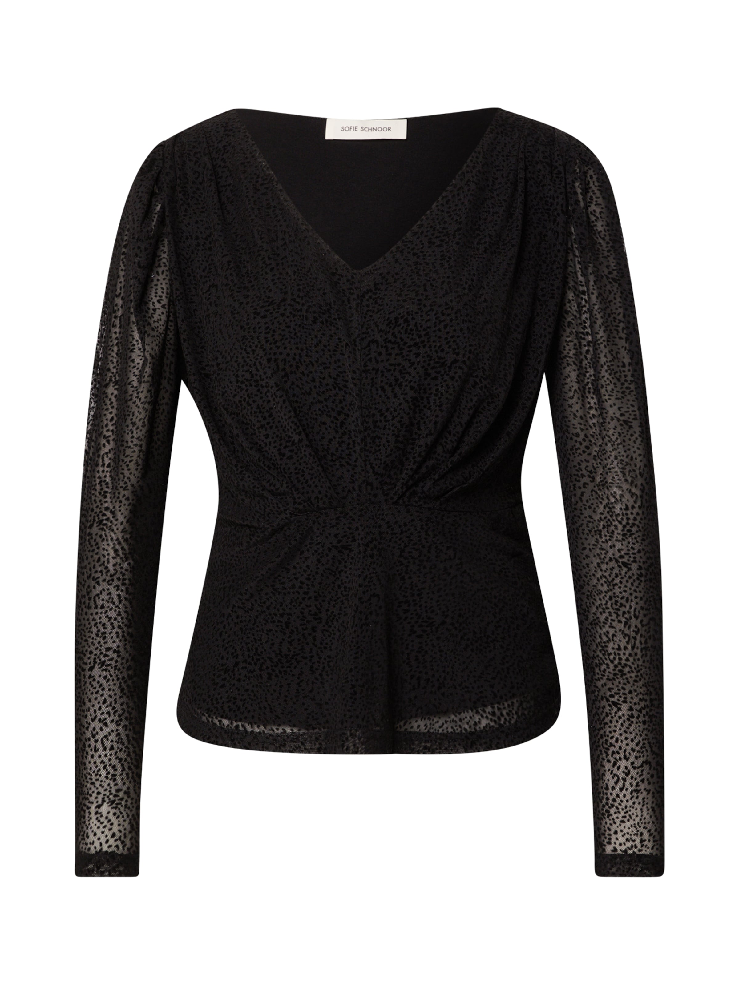 Sofie Schnoor Bluza 'MAEVA' | črna barva: sprednja stran