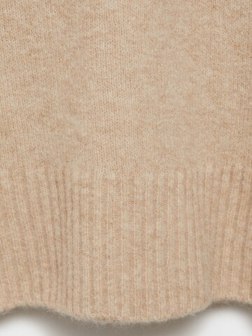 MANGO Oversized trui 'DONATELO' in Beige