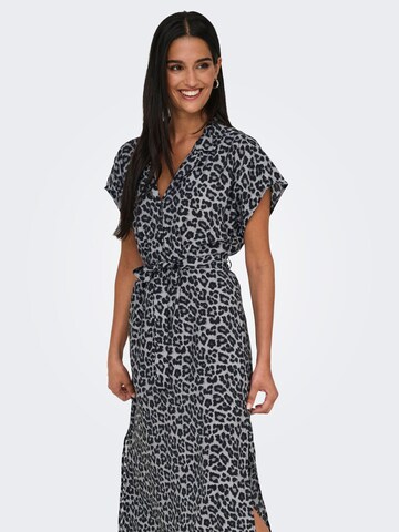 Robe-chemise 'JDYTroya' JDY en gris