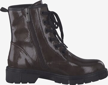 MARCO TOZZI Lace-Up Ankle Boots in Brown