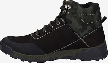 JOSEF SEIBEL Lace-Up Boots in Black