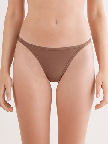 INTIMISSIMI Slip in Braun: Vorderseite