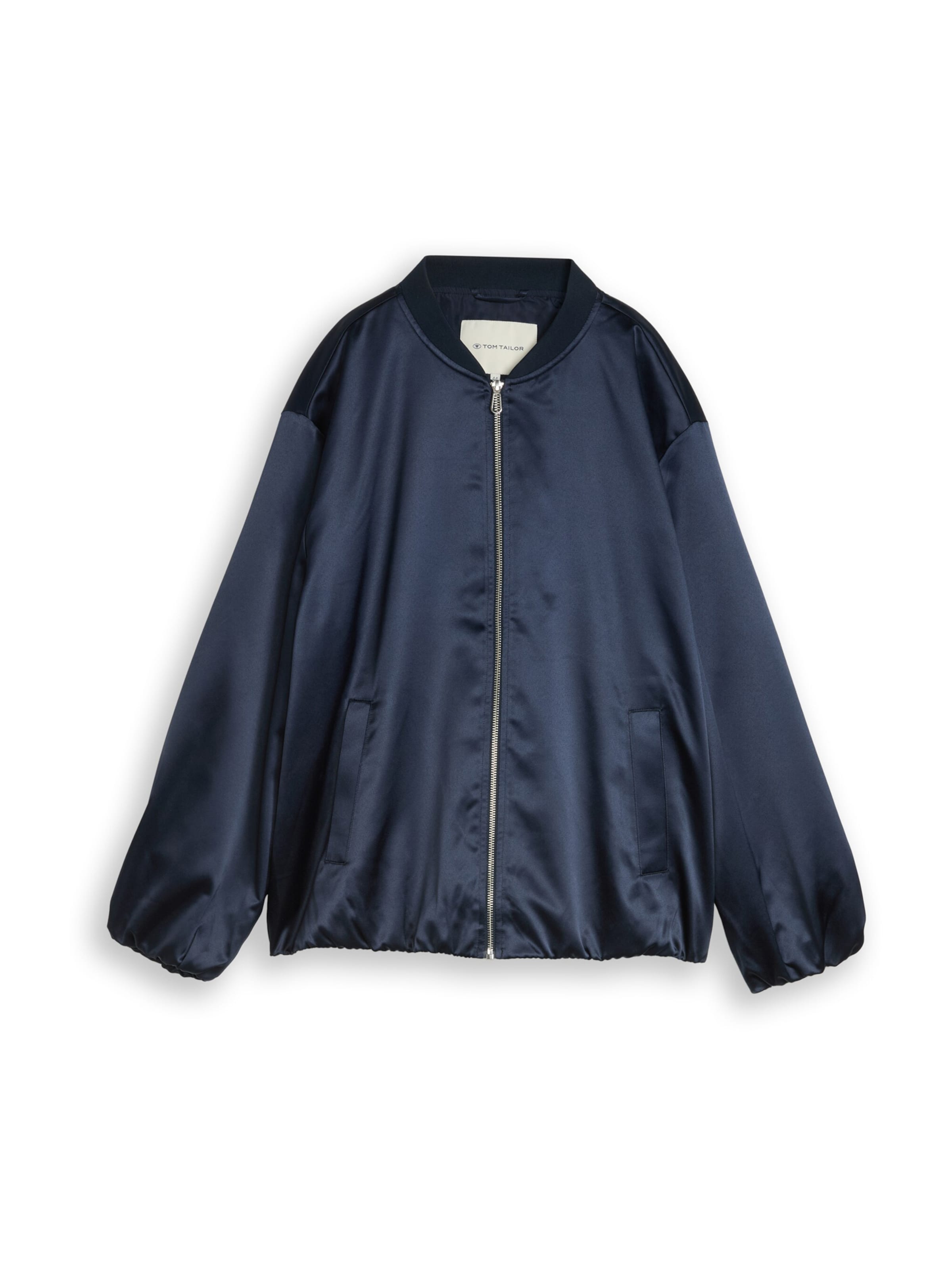 Tom Tailor Women + Tussenjas in Blauw: voorkant