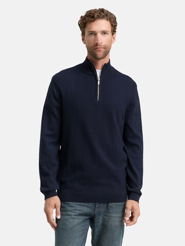TOM TAILOR Pullover in Blau: Vorderseite