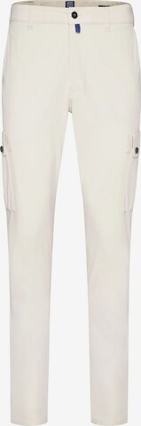 MEYER Slim fit Cargo Jeans in Beige: front