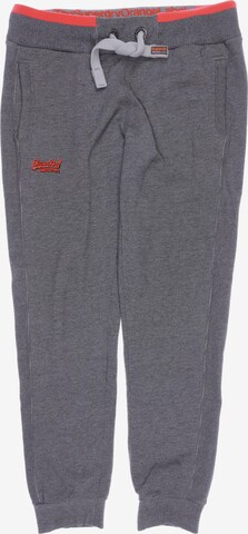 Superdry Pants in 33 in Grey: front