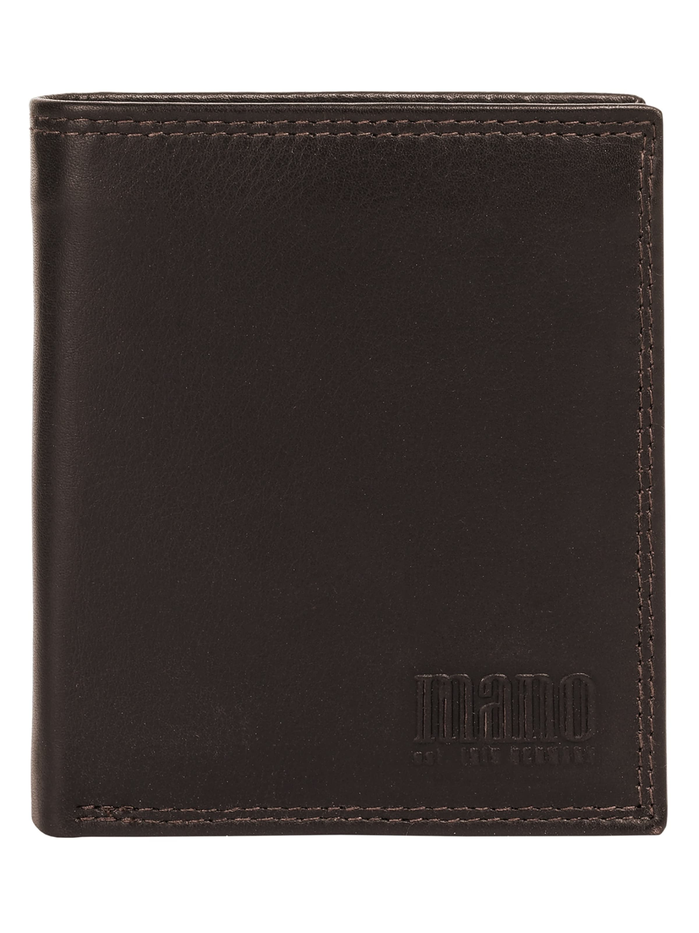 mano Portemonnaie 'SUTURA'‌‌ in Braun: Vorderseite
