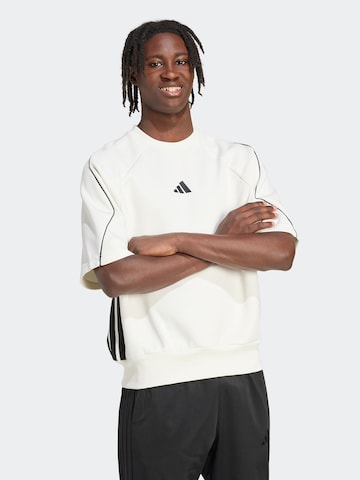 ADIDAS SPORTSWEAR Sportsweatshirt 'STADIUM' in Wit: voorkant