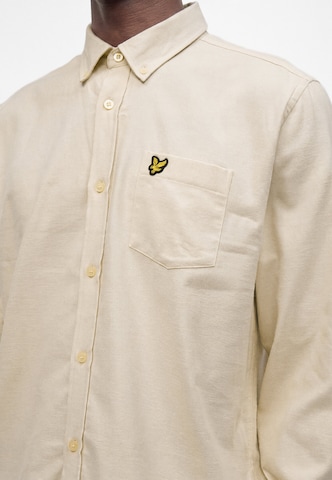 Lyle & Scott Rovný strih Košeľa - Sivá