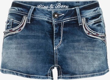 CIPO & BAXX Regular Jeans in Blauw: voorkant