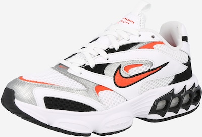 Nike Sportswear Zemie brīvā laika apavi 'Zoom Air Fire', krāsa - pelēks / tumši oranžs / melns / balts, Preces skats