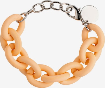 Cheeky Chain Munich Armband 'Chunky Soft' in Orange: Vorderseite