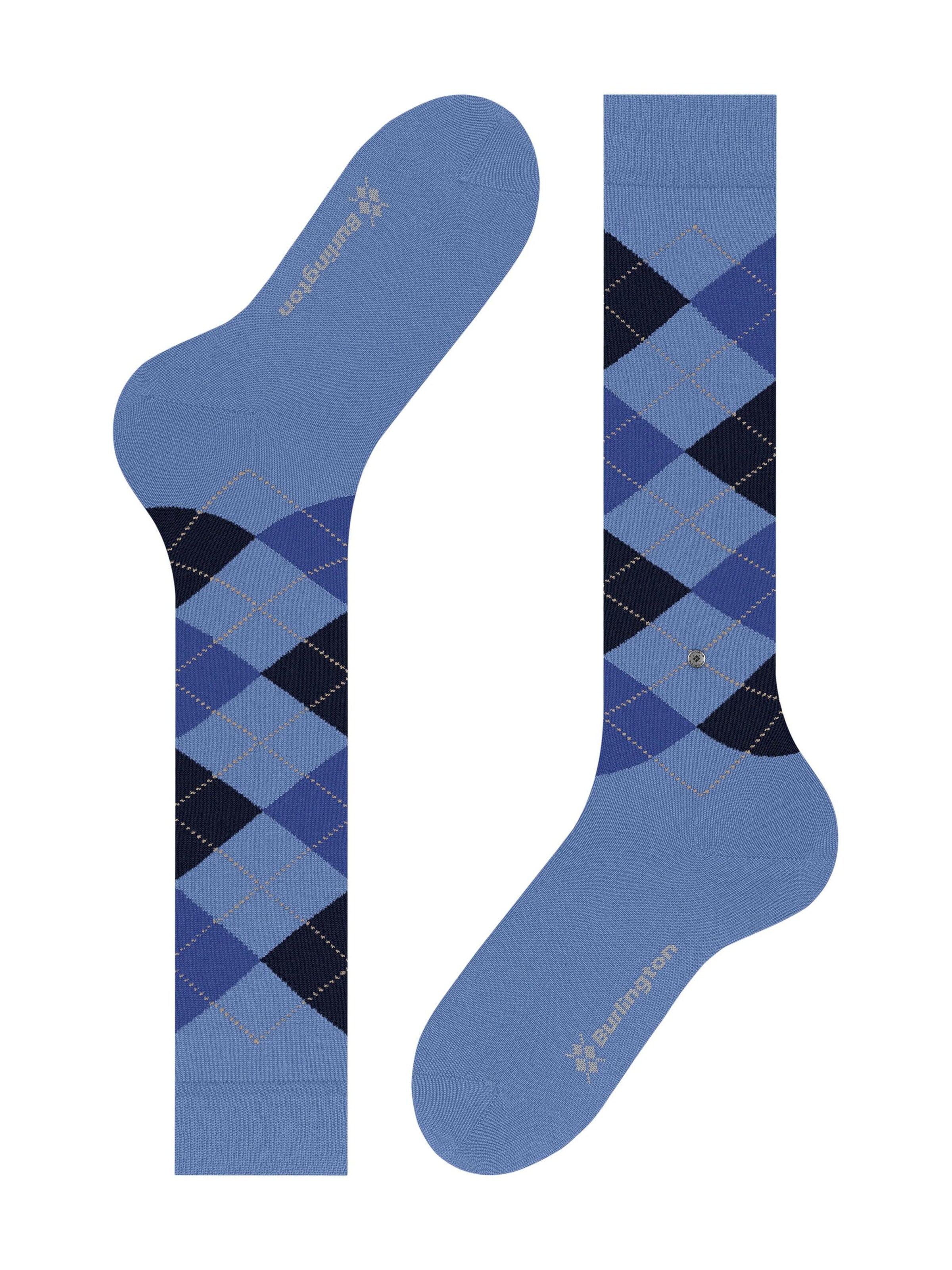 BURLINGTON Overknee Strümpfe 'Marylebone'‌‌‌‌‌ in Blau