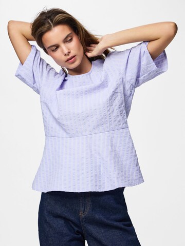 Chemisier PIECES en violet