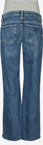 MAMALICIOUS Wide Leg Jeans 'Blaise' in Blau