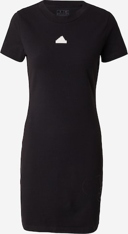 ADIDAS SPORTSWEAR Sportowa sukienka 'BLUV' w kolorze czarny: przód