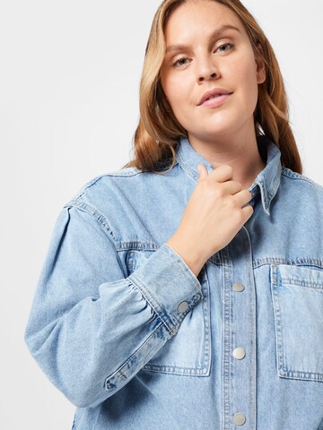 Cotton On Curve Between-Season Jacket in Blue