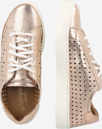 Baskets basses 'Charlotte' Dorothy Perkins en or