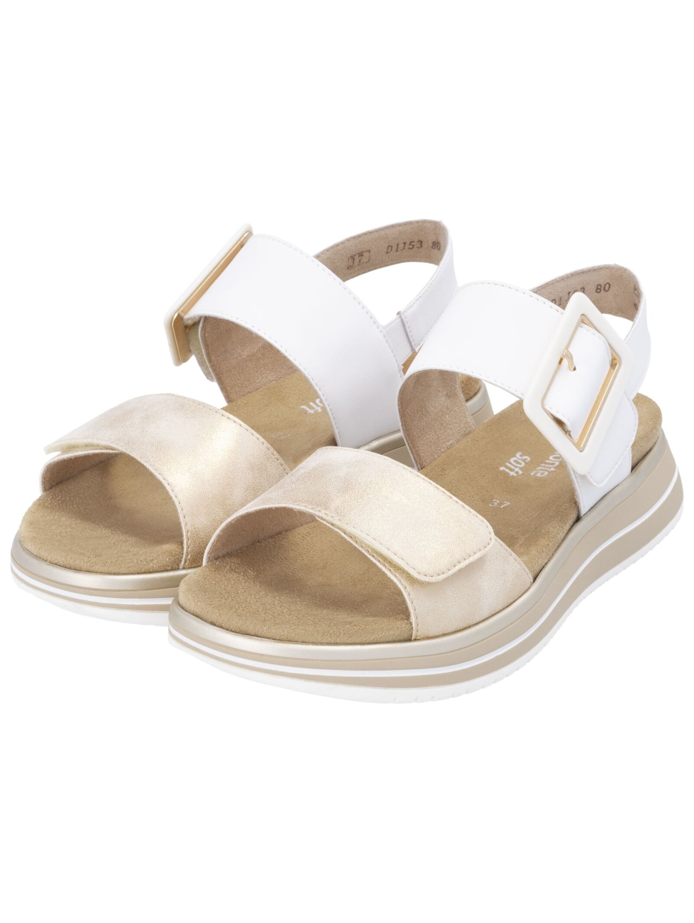 REMONTE Sandalen met riem in Wit