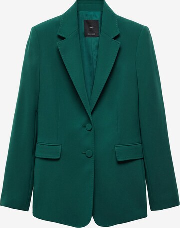 MANGO Blazer 'Iguana' in Green: front